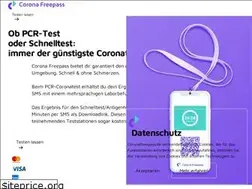Sites similar to coronafreepass.de