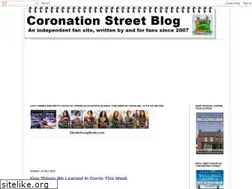 Sites similar to coronationstreetupdates.blogspot.ca