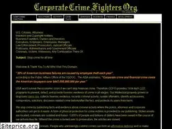 Sites similar to corpcrimefighters.org