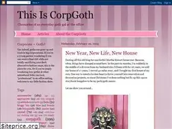 Sites similar to corpgoth.blogspot.com