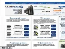 Sites similar to corphost.ru