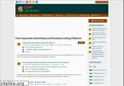 Sites similar to corplistings.com