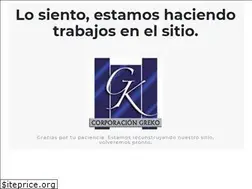 Sites similar to corporaciongreko.com