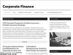 Sites similar to corporate-finance.org