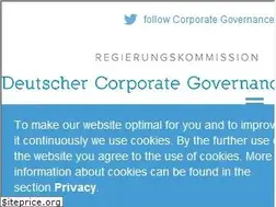 Sites similar to corporate-governance-code.de
