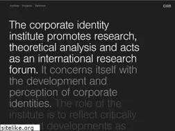 Sites similar to corporate-identity-institute.com