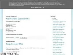 Sites similar to corporate-offices.blogspot.com