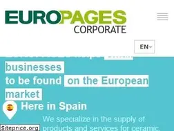 Sites similar to corporate.europages.co.uk