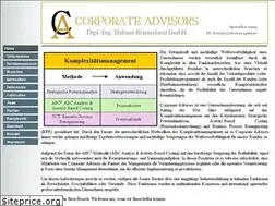 Sites similar to corporateadvisors.de