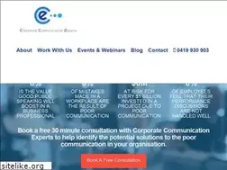 Sites similar to corporatecommunicationexperts.com.au