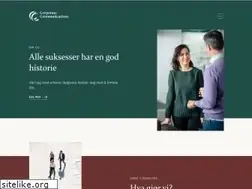 Sites similar to corporatecommunications.no