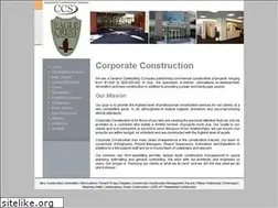 Sites similar to corporateconstruction.com
