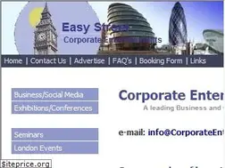Sites similar to corporateentertainments.com