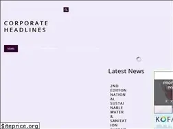 Sites similar to corporateheadlines.in