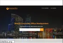 Sites similar to corporateofficeheadquarters.com