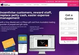 Sites similar to corporateprepaidgiftcards.com.au