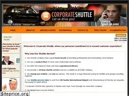 Sites similar to corporateshuttle.co.za