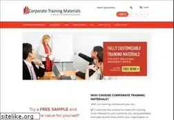 Sites similar to corporatetrainingmaterials.com