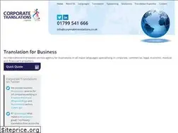 Sites similar to corporatetranslations.co.uk