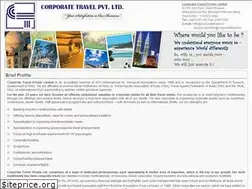 Sites similar to corporatetravel.in
