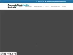 Sites similar to corporateworkhealth.com.au