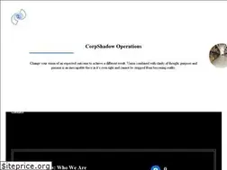 Sites similar to corpshadow.com