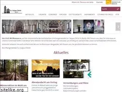 Sites similar to corpus-christi-berlin.de