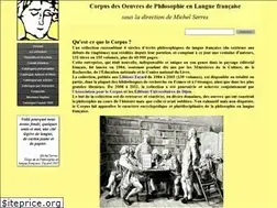 Sites similar to corpus-philo.fr