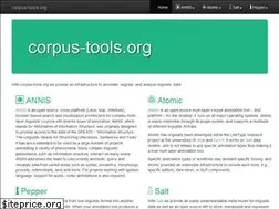 Sites similar to corpus-tools.org