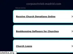 Sites similar to corpuschristi-madrid.com