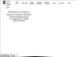 Sites similar to corpuschristicatholicchurch.org