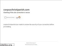 Sites similar to corpuschristiparish.com