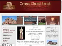 Sites similar to corpuschristiparish.org