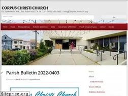 Sites similar to corpuschristisf.org