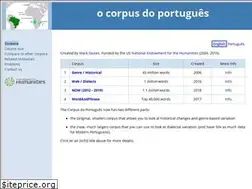 Sites similar to corpusdoportugues.org