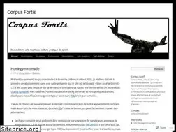 Sites similar to corpusfortis.wordpress.com