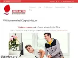 Sites similar to corpusmotum.com