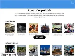 Sites similar to corpwatch.org