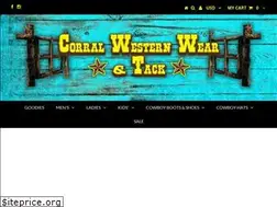Sites similar to corralwesternwearandtack.com