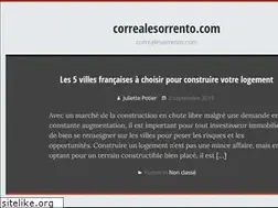 Sites similar to correalesorrento.com