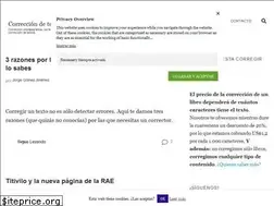 Sites similar to correcciondetextos.org