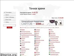 Sites similar to correct-time.ru