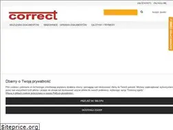 Sites similar to correct.com.pl