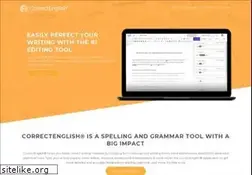 Sites similar to correctenglish.com