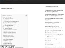 Sites similar to correctionalserviceslearnership.com