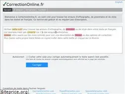 Sites similar to correctiononline.fr