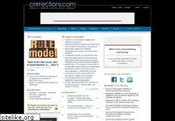 Sites similar to corrections.com