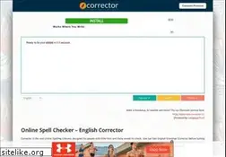 Sites similar to corrector.co