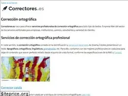 Sites similar to correctores.es
