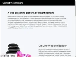 Sites similar to correctwebdesign.com